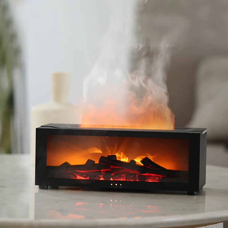 Creative Fireplace Air Humidifier with LED Light - My Store